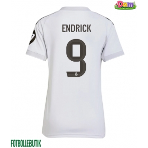 Real Madrid Endrick #9 Hemmatröja Kvinnor 2025-26 Kortärmad